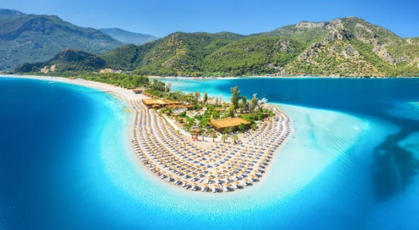 Ölüdeniz (Blue Lagoon), Near Fethiye, Muğla, Turkey